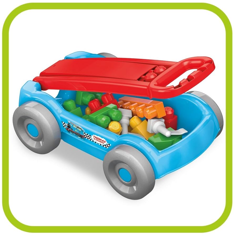 フィッシャープライス 1才からのメガブロック トーマスを走らせて遊ぼう!  2WAYレーシングワゴン 21ピース DXH57 2zzhgl6 Amazon | フィッシャープライス 1才からのメガブロック トーマス